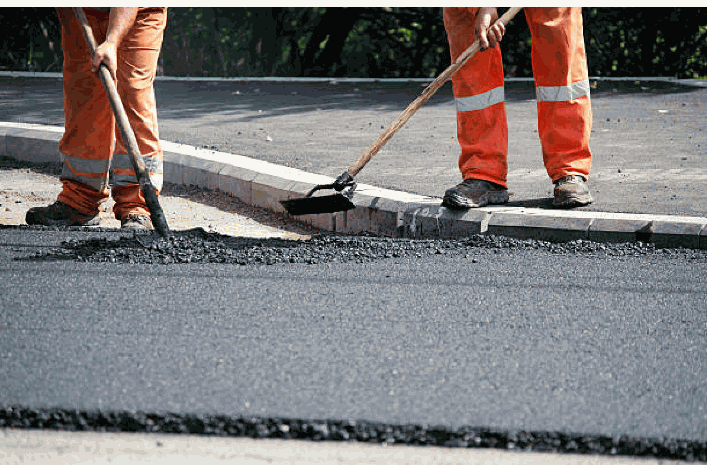 Road surface repair services in Hobart