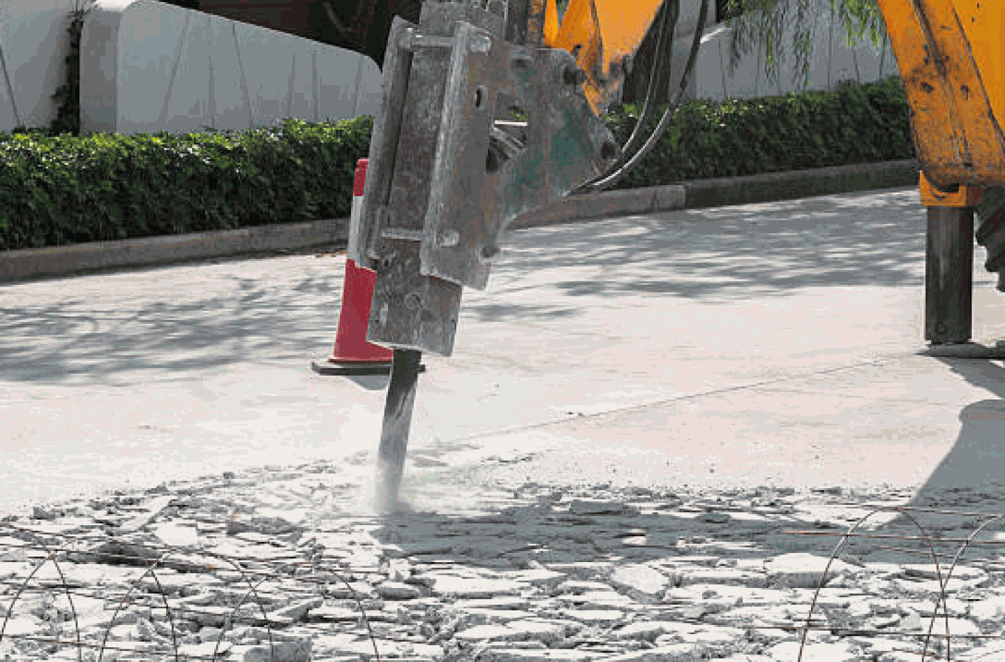 Concrete Road Demolition